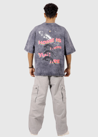 Soul Acid Wash Unisex Oversized T-shirt