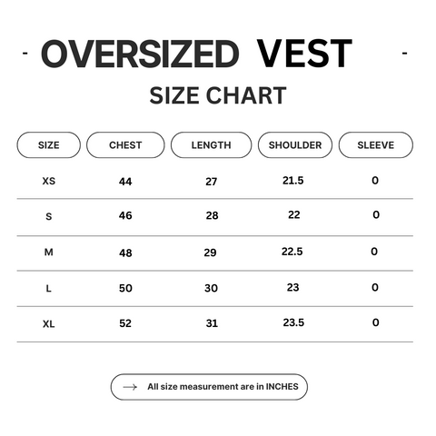 Retro Sleeveless Acid Wash Oversized Vest
