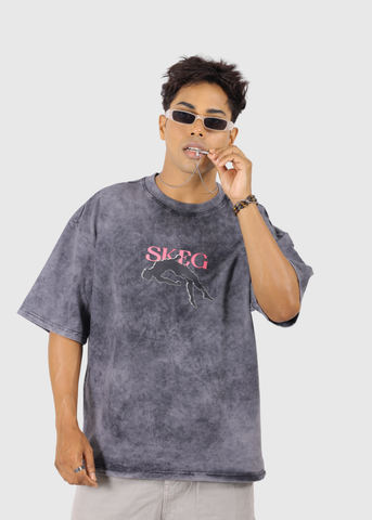 Soul Acid Wash Unisex Oversized T-shirt